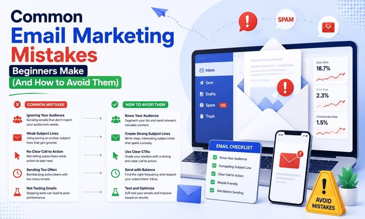 Common Email Marketing Mistakes to Avoid