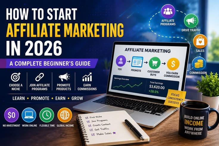 How Beginners Can Start Affiliate Marketing